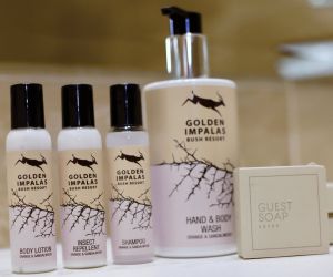 Big 5 Game reserve - Gallery, Suites, soap & shampoo